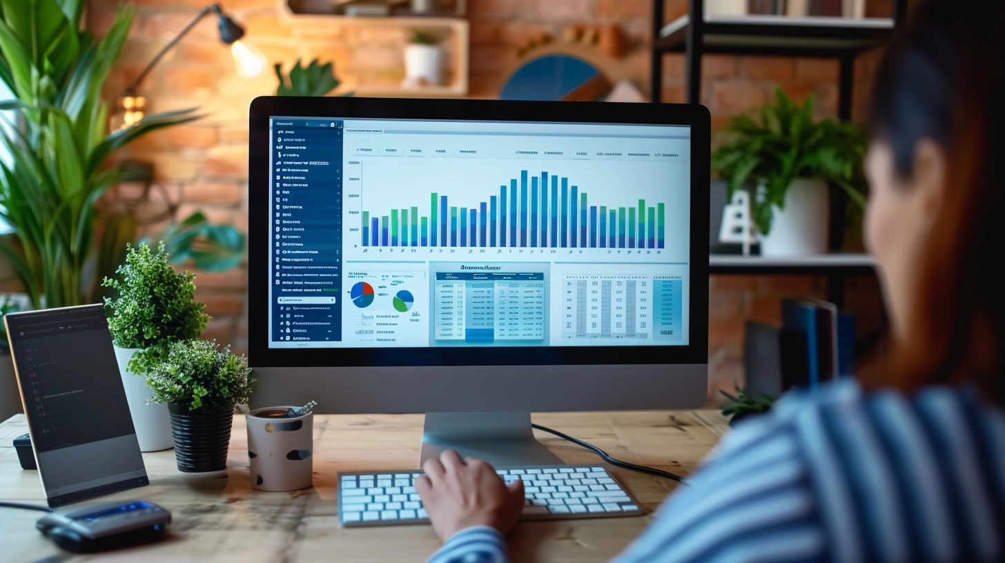 person-performing-keyword-research